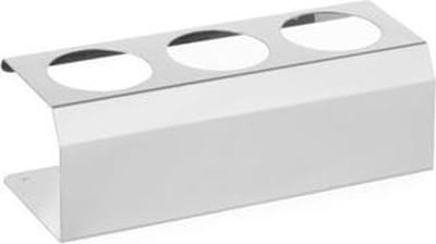 HENDI Sausstandaard met 3 gaten – roestvrij staal – vaatwasserbestendig – 229x90x78 mm