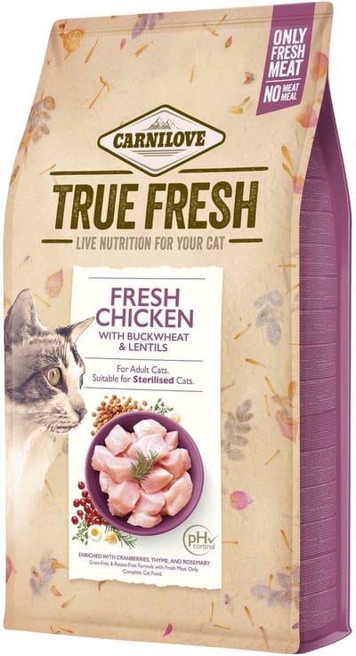 Carnilove Cat True Fresh - Adult - Verse kip - 1,8kg