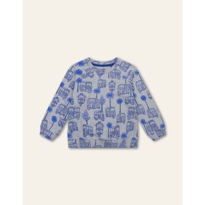 Oilily Hutt Sweater- maat104/4yr Forged Iron