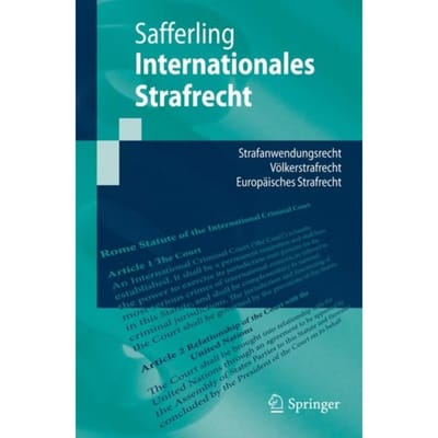 Internationales Strafrecht - Safferling - Paperback 606 pagina