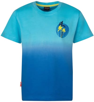 Trollkids Yttersand Beach T-shirt Met Korte Mouwen Blauw 98 cm Kinderen