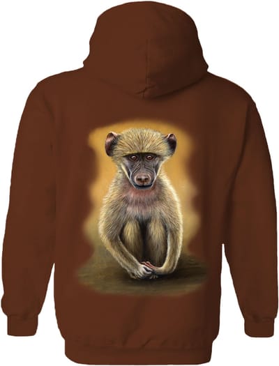 Baviaan Baboon The Coloured House Hoodie S