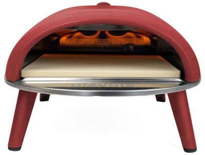 DeliVita Diavolo Red Pizzaoven - Gasgestookte Pizza Oven - Portable & Inklapbaar - Complete Startklare Set