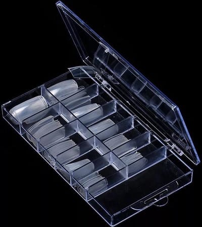 CHPN - Nageltips - Nagel tipjes - 100 Stuks - Transparante Nageltips - Set - Perfect voor Acryl en Gelnagels - Manicure - Nepnagels