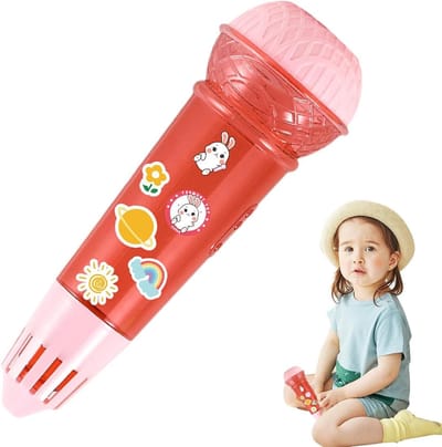 Kindermicrofoon - Karaoke speelgoed - Zingen en optreden - Fysieke echo effecten - 245 cm - Roze