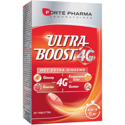 Forté Pharma Vitalité 4G Ultra Boost Ginseng 30 Tabletten