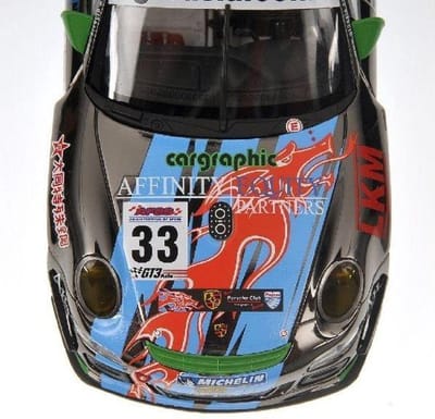 Minichamps 1:43 Porsche 911 GT3 Cup S, Winner GT3 Asia Challenge - Asian Festival of Speed 2009 - Mok Weng Sun, Limited Edition 1/1008