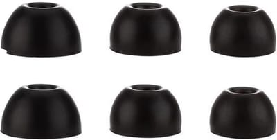 Ibley ComfortFit Siliconen oortips voor Beats Studio Buds & Beats Fit Pro zwart - Siliconen Earplug - S/M/L formaat - 3 paar - 3 maten - Beats Studio Buds oortips - Beats Fit Pro oortips