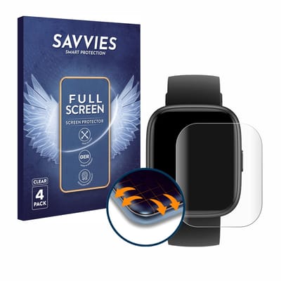 Savvies - Screenprotector voor Cillso IDW26 1.83" - Folie Beschermfolie transparant volledig dekking 4 Stuks