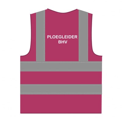 Ploegleider BHV hesje RWS lichtpaars