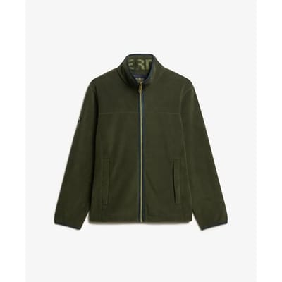 Superdry - Estate fleece met volledige rits - Heren - Truien