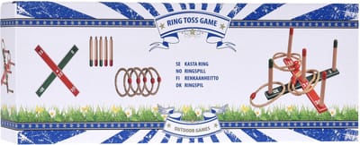 Ringwerpen Hout - 40 cm - spel - buitenspelen - buitenspel - tuin - houten speelgoed