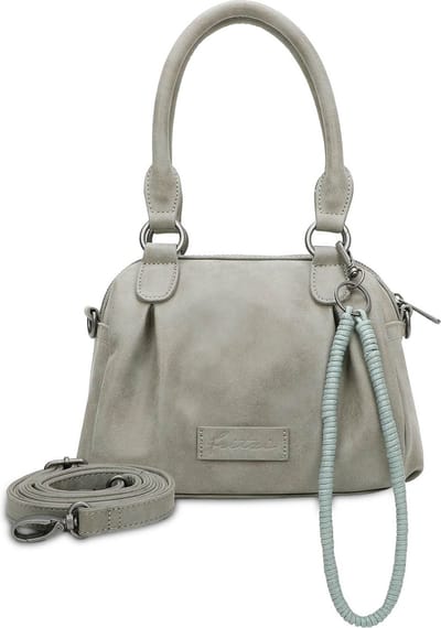 Fritzi aus Preußen Handtas Schoudertas Babe01N Vintage Crossbody Bag Rock Grijs