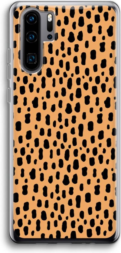 Case Company® - Hoesje geschikt voor Huawei P30 Pro hoesje - Panter - Soft Cover Telefoonhoesje - Bescherming aan alle Kanten en Schermrand