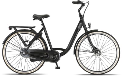 Altec Damesfiets Walesa 28 Inch 55 cm Dames 3V Rollerbrake Matzwart