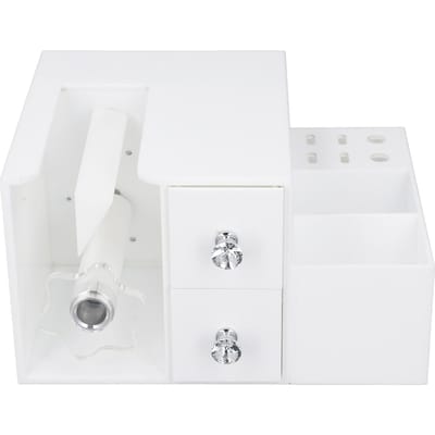 Zelfwaaierende Wimperwaaier Maakmachine met 2 Lades Acryl Wimperartiest Benodigdheden Wimperwortel