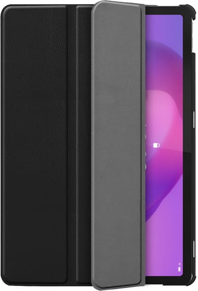 Cazy tablet Hoes geschikt voor Lenovo Idea Tab - TriFold Bookcase - Zwart