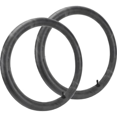 2PCS 24x2.125 2.35 Chambre à Air de Vélo Caoutchouc Épaissi Tube Intérieur Remplacement pour Vélo Enfant Trottinette black
