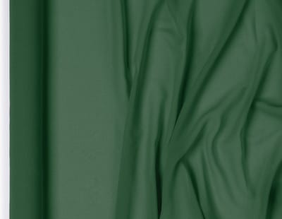 Chiffon decoratiestof donkergroen, 48cm x 5 meter - tafelloper - feestdedoratie