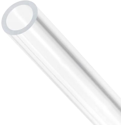 Dailygoods- Acryl Pijp - Stijve Ronde Buis - Voor Aquarium/Verlichting - 1/4"x5/16"x12" - Set van 2 Stuks - Duurzaam Materiaal - Kunststof Buis