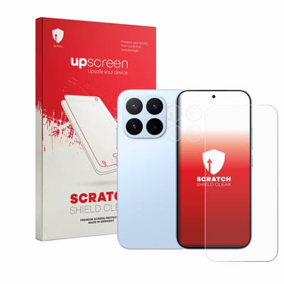 upscreen - Screenprotector voor Xiaomi 17T (Voor+Camera) - Folie Beschermfolie transparant