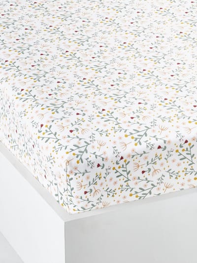 Vertbaudet Hoeslaken BLOEMEN baby