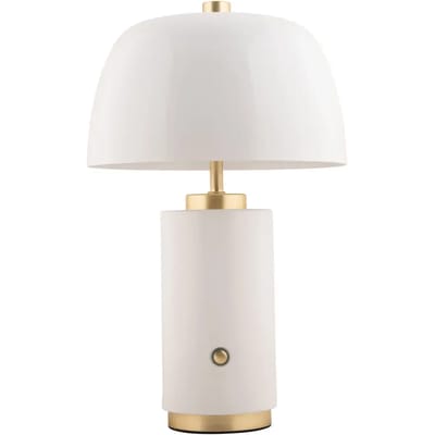 Leitmotiv Tafellamp Freya LED - Wit - Ø18cm - Scandinavisch