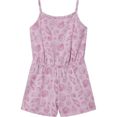 LUPILU Kinder jumpsuit (Roze patroon, 98/104)