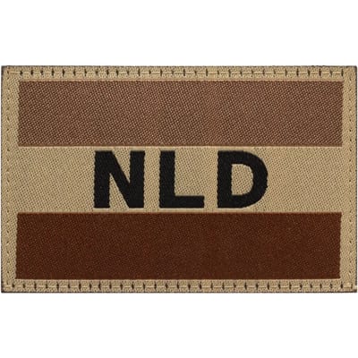 Rubberen badge Clawgear Netherlands Flag