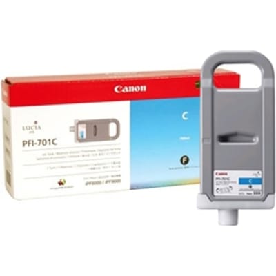 Canon PFI-701C inktcartridge cyaan (origineel)