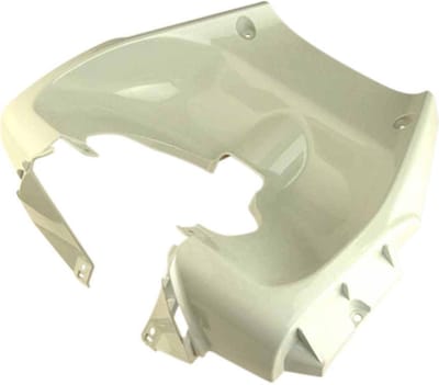 Bavette fourche dessous de tablier avant blanc Tun'R pour scooter MBK 50 Stunt