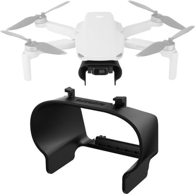 Sunnylife MM-Q9264 Cameralens Zonnescherm Antireflectiekap voor DJI Mavic mini (zwart)