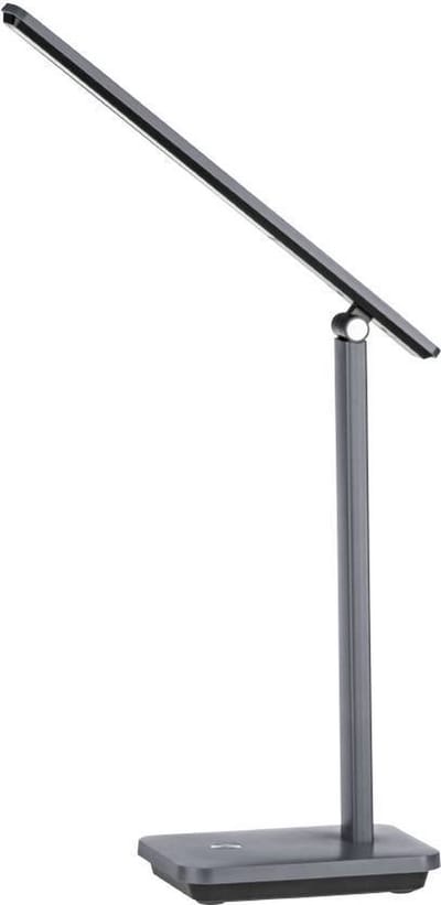 EGLO Iniesta Tafellamp - LED - 35 cm - Grijs/Zwart/Wit - Dimbaar