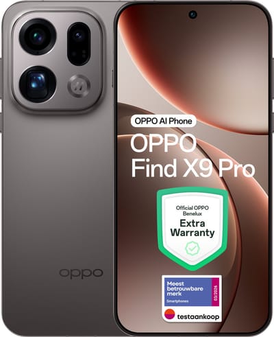 OPPO Find X9 Pro 5G 16+512GB Titanium Charcoal - Extra Garantie
