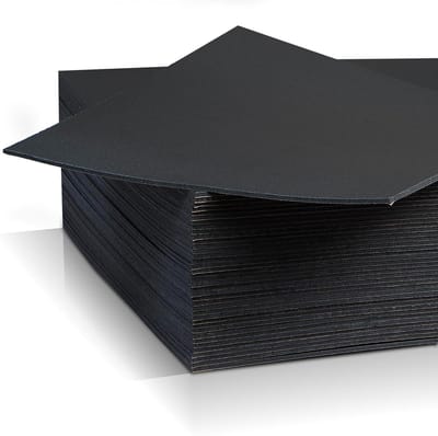 Geluidsisolatie Schuim - Warmte Isolatie Mat - Geluidsreductie Auto - Gesloten Cel Schuim - 51 m² - Zwart