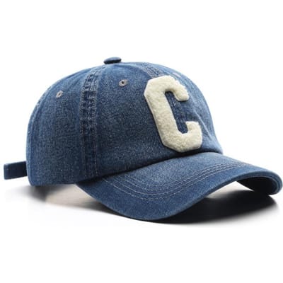 Retro Denim Oude Baseballpet Mannenpet Dames Koreaanse Stijl Trendy Blote Gezicht Japanse Zon Hoed Baseballpet Adjustable gray