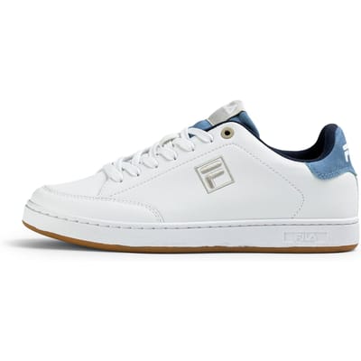 FILA Courtbay F White-gray Violet- Navy Maat: 41 | Sneakers Outlet | Heren | Blauw