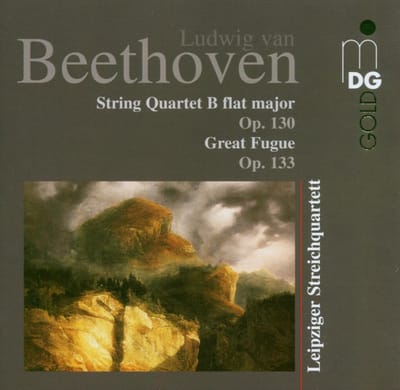 Leipziger Streichquartett - Beethoven: String Quartet B Flat Major Op. 130 | Great Fugue | Grosse Fuge Op. 133 (CD)