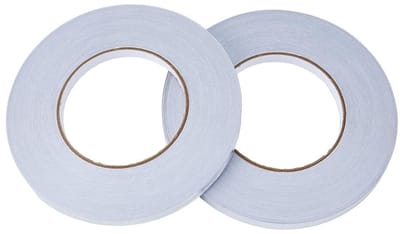 Dailygoods- Folietape 10 mm - Reflecterende Tape - Zelfklevende Bekleding - PVC-Kunststof - 50 m/rol - Zilverkleurig Design - Reflectietape