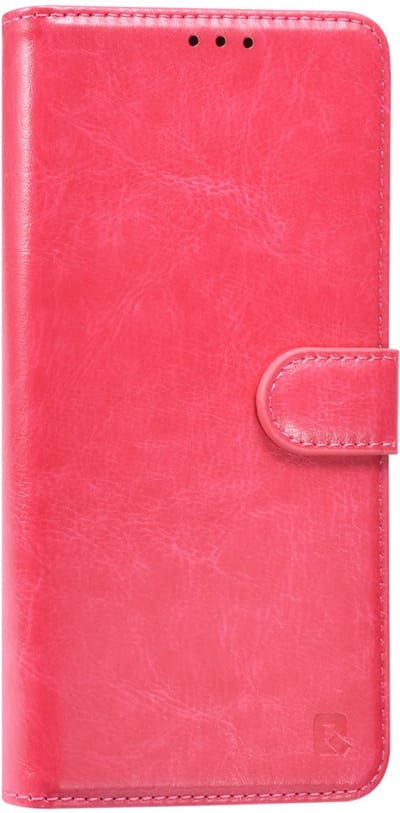 TUNIQ Booktype hoesje - Galaxy A36 - Hot Pink - Kaartsleuven voor 3 pasjes - Magneetsluiting