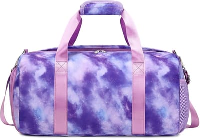 Sporttas 25 Liter voor Kinderen en Volwassenen, Multifunctioneel met Schoenenvak en Natte Zak, Ideaal voor Dans, Ballet en Gym