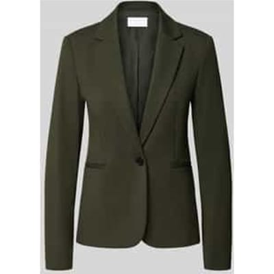 Regular fit kort colbert van viscosemix