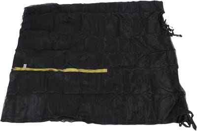 Trampoline net - Veiligheidsnet - Veilig stuiteren - Robuust PP materiaal - 1.80 meter hoog - Zwart