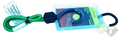 Bagagespin, 60cm x 8mm, max. 150Lbs(68KG), max. 3 x in de lengte rekbaar, 2 haken