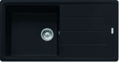 Franke Basis - Fragraniet spoelbak BFG 611, 97x50 cm, mat zwart 114.0661.511