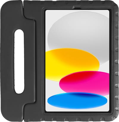 Hoes - Geschikt voor Apple iPad A16/A18 (2022/2025/2026) - 10.9 & 11 inch (10e, 11e & 12e generatie) - Kinderhoes Shockproof Bumper - Kidsproof Case - Tablet Hoesje - Kinder Hoesje Cover - Zwart