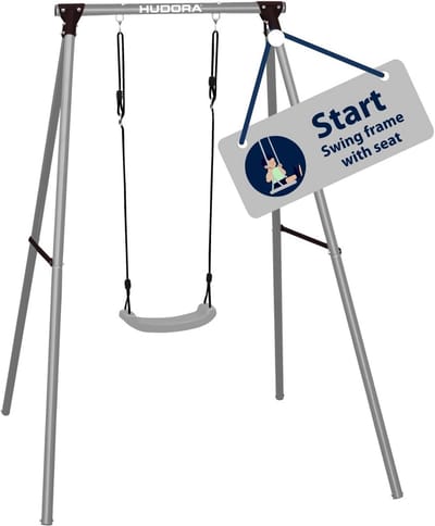 Schommel Frame - Tuin Schommel - Buiten Spelen - Verstelbare Touwen - 120 cm Hoog - Metaal