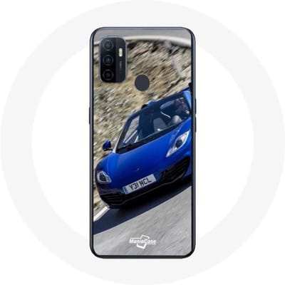 Oppo A53 Case Formule 1 McLaren Auto Blauw blauw