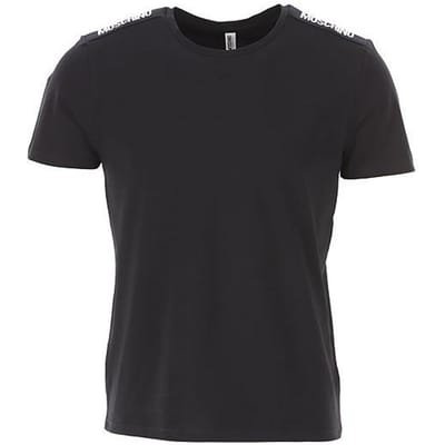 Moschino luxe heren t-shirt zwart - Maat: XL black