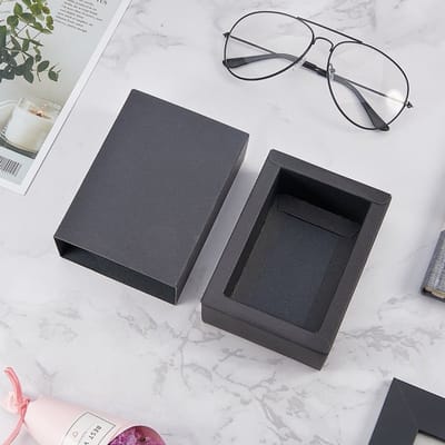 Dailygoods- Geschenkverpakking Hoogwaardig Kraftpapier - Schuifdoosje - Stevig en Duurzaam - Voor Zeep/Sieraden/Snoep - Voor Feestjes/Festivals - Verschillende Maten - Cadeauverpakking